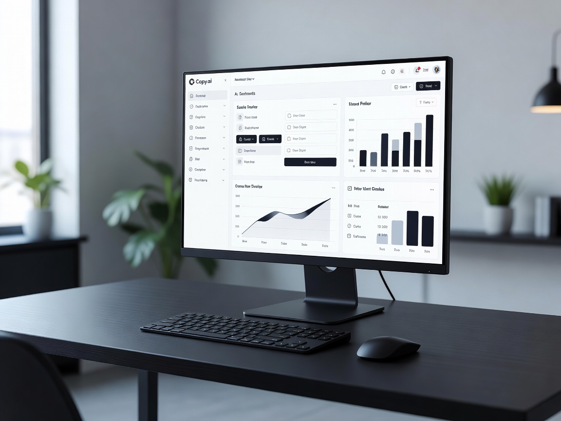 Copy.ai Dashboard Interface Showcase